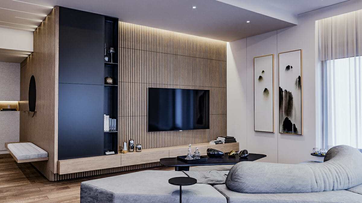 modern interior design living room by decorilla designer mladen c