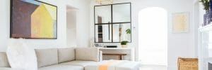 House interior design of a chic living room
