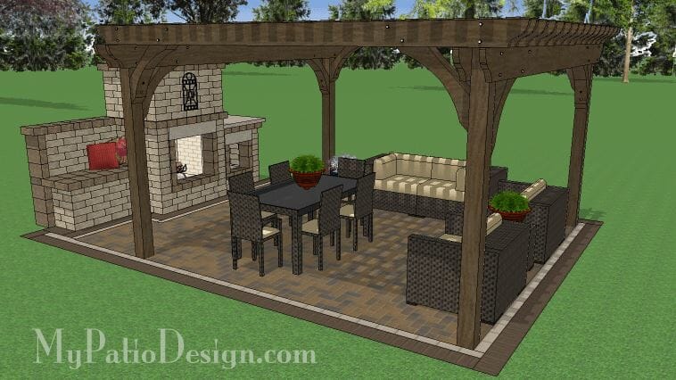 Design your patio online with a downloadable patio plan