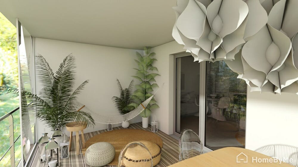 HomebyMe design a patio online natural themed result