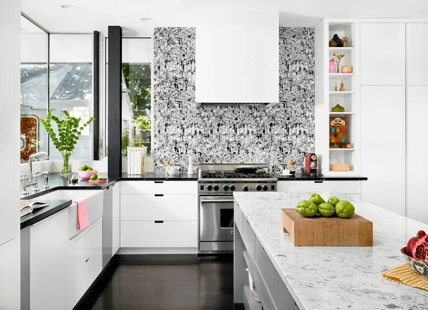 Backsplash wallpaper ideas for the kitchen