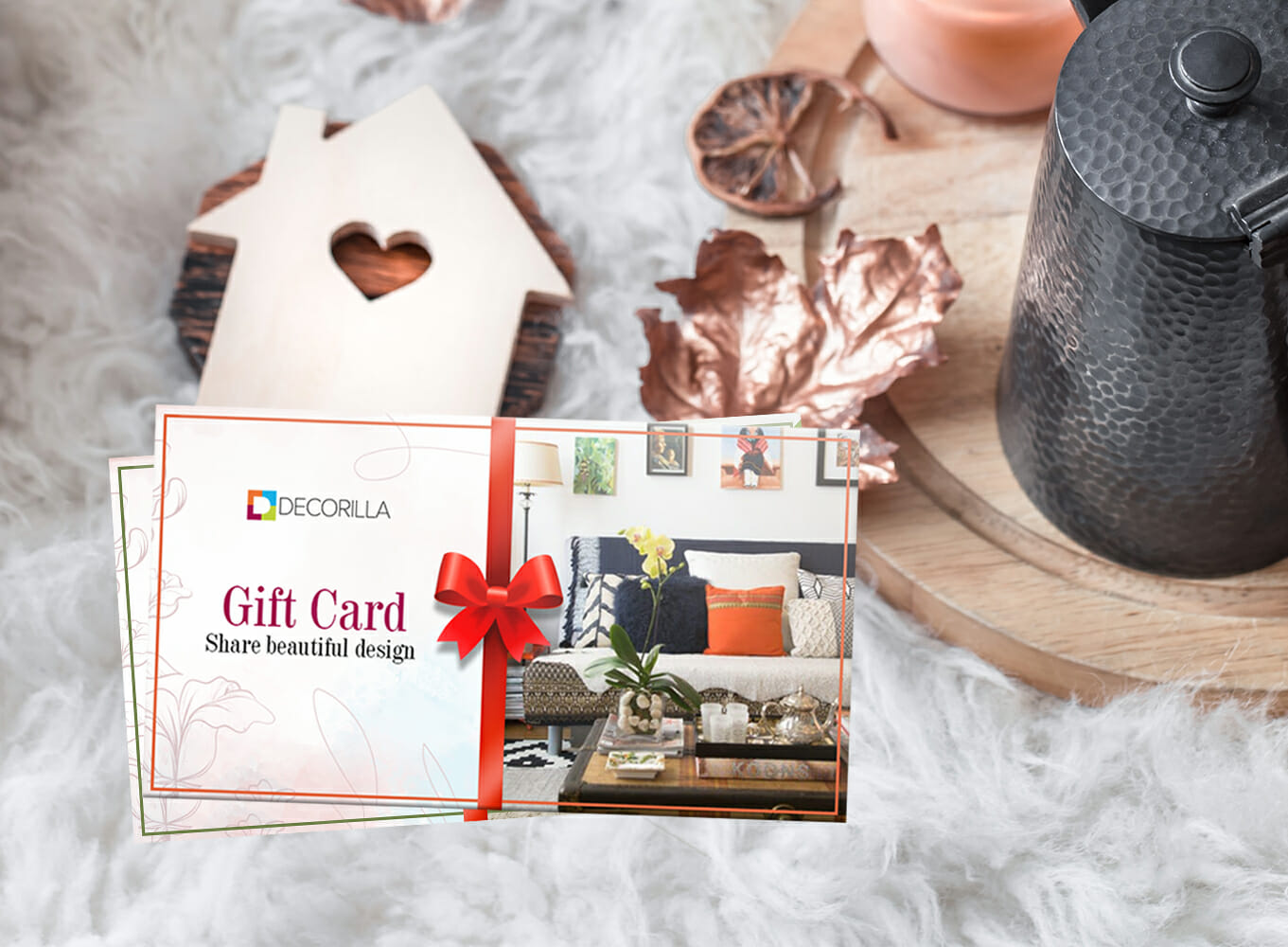 Best gift card idea - An interior design gift card