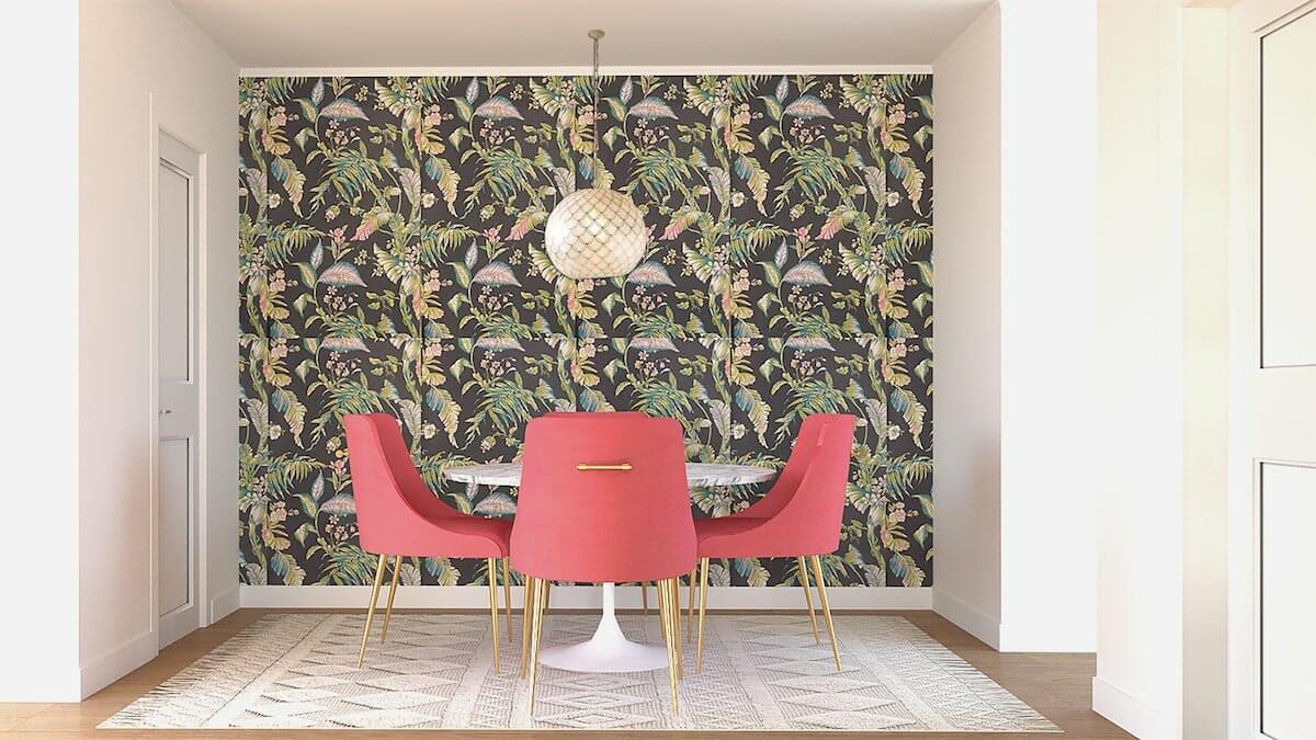 Botanical Breakfast Nook Wallpaper - Jessica S