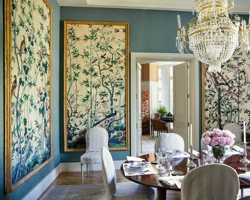 58 Dining Room Wallpaper Ideas SPLENDID  COLORFUL  Wallpaper