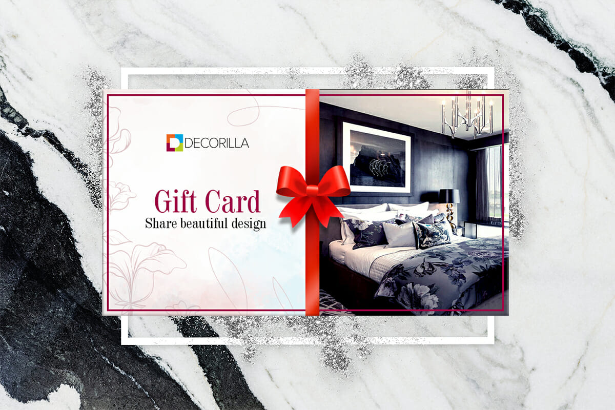 Interior design makes for one of the best gift card ideas
