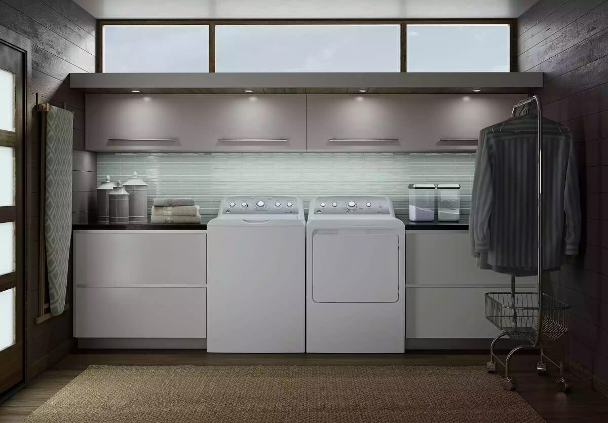 Sleek Laundry Room Design