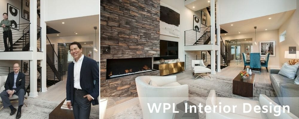 WPL's formal living and dining room by their Philadelphia-based interior designers