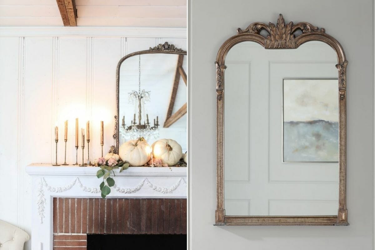 victorian mirrors chic halloween decor ideas