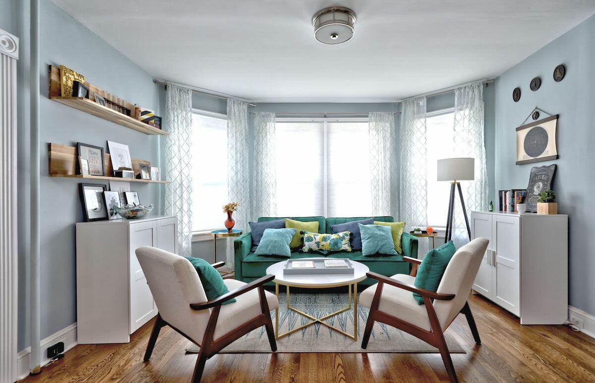 Eclectic interior design by top philadelphia interior designer Samantha West