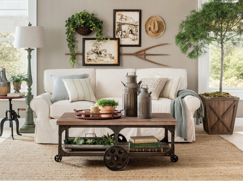 Wayfair Cyber Monday couch sales for farmhouse living rooms