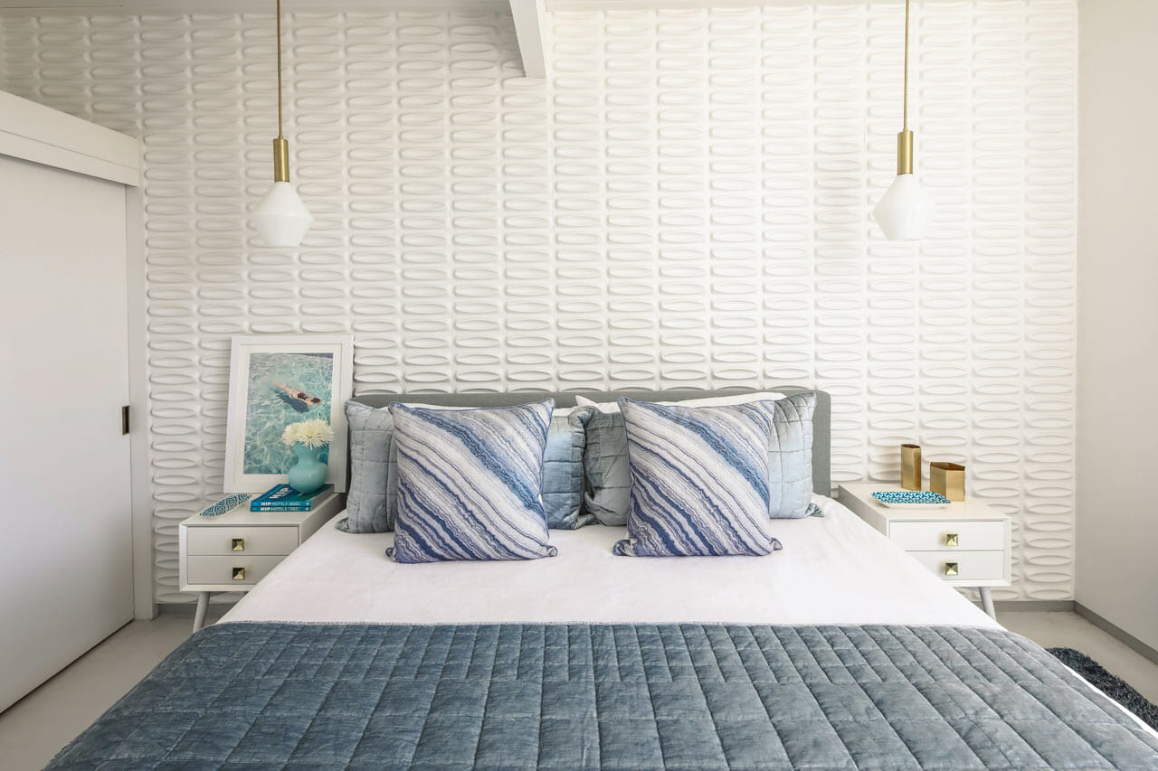 2021 interior design trend - Textured walls