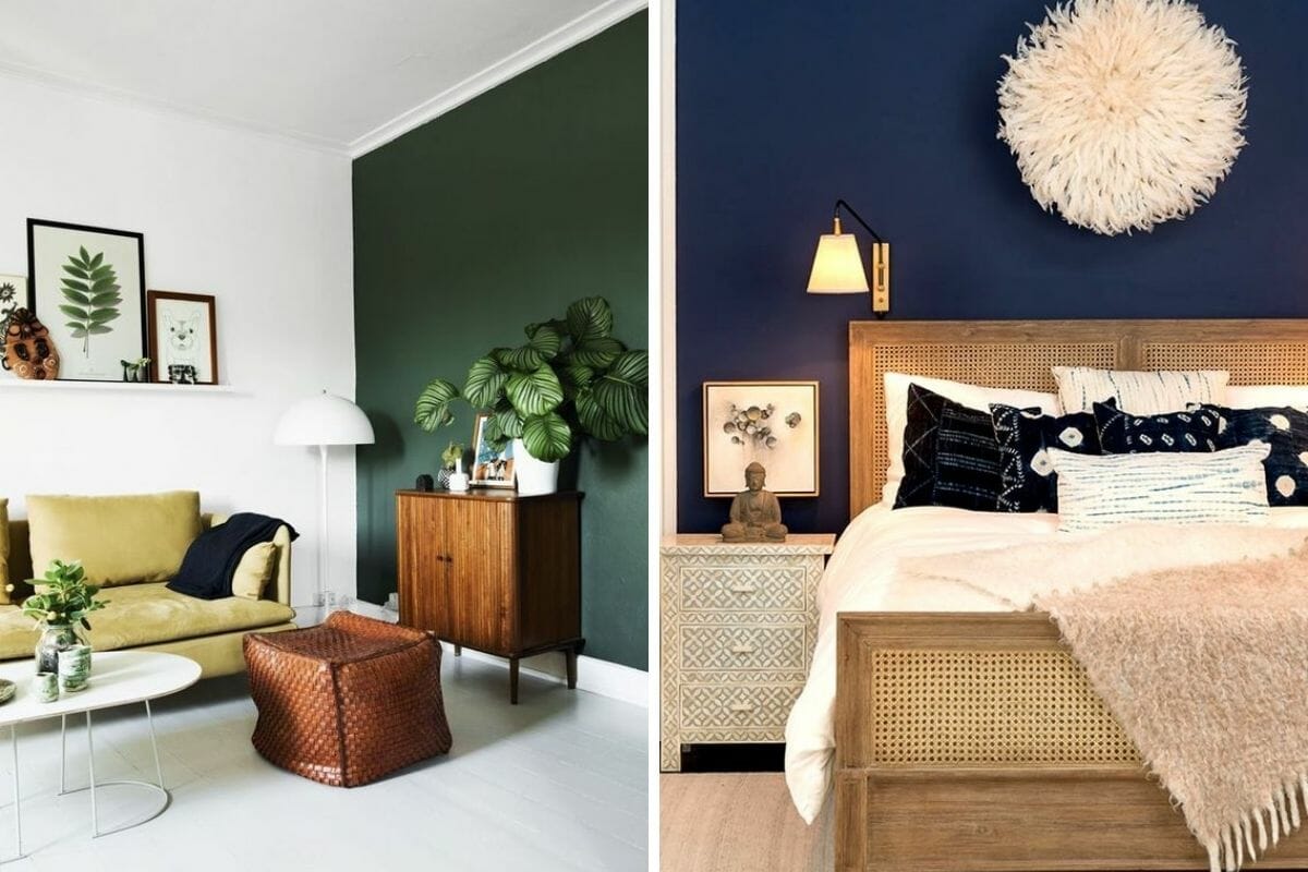 Bold wall colors interior design trend (1)