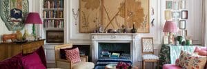 Haute bohemian living room inspires this online interior designer