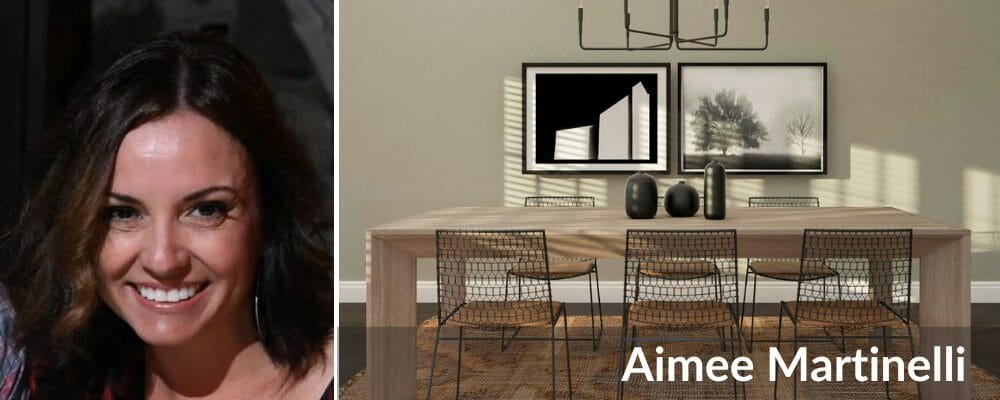 affordable interior design Phoenix Dining Room Aimee Martinelli