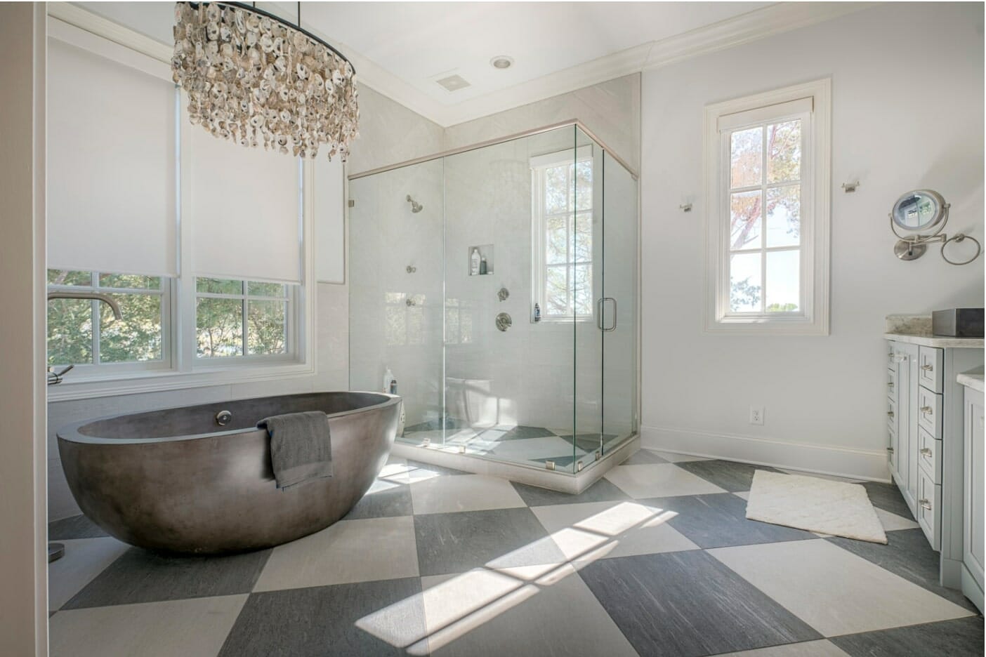 Contemporary bathroom by one of the best savannah interior designers