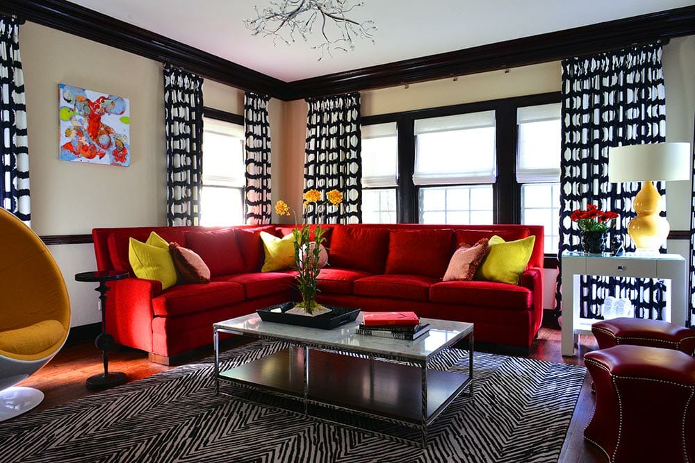 Stunning living room by one of the top San Antonio interior designers, Betsy Homan