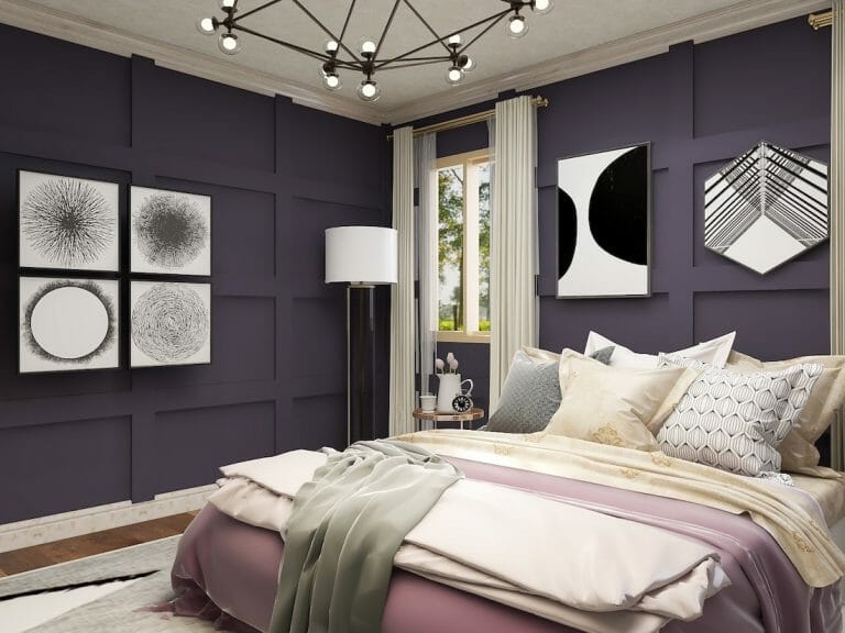 Master Bedroom Purple Accent Wall: Transform Your Space with Color