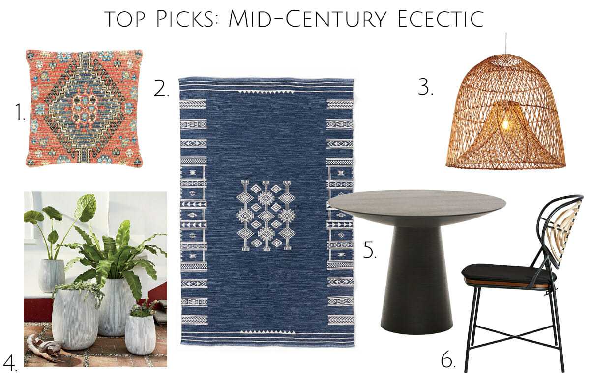 Mid century eclectic living room top picks