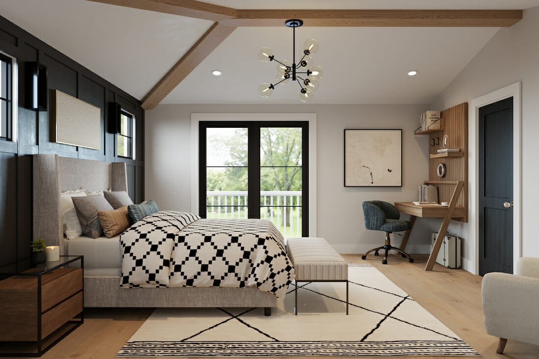 Modern farmhouse online interior design