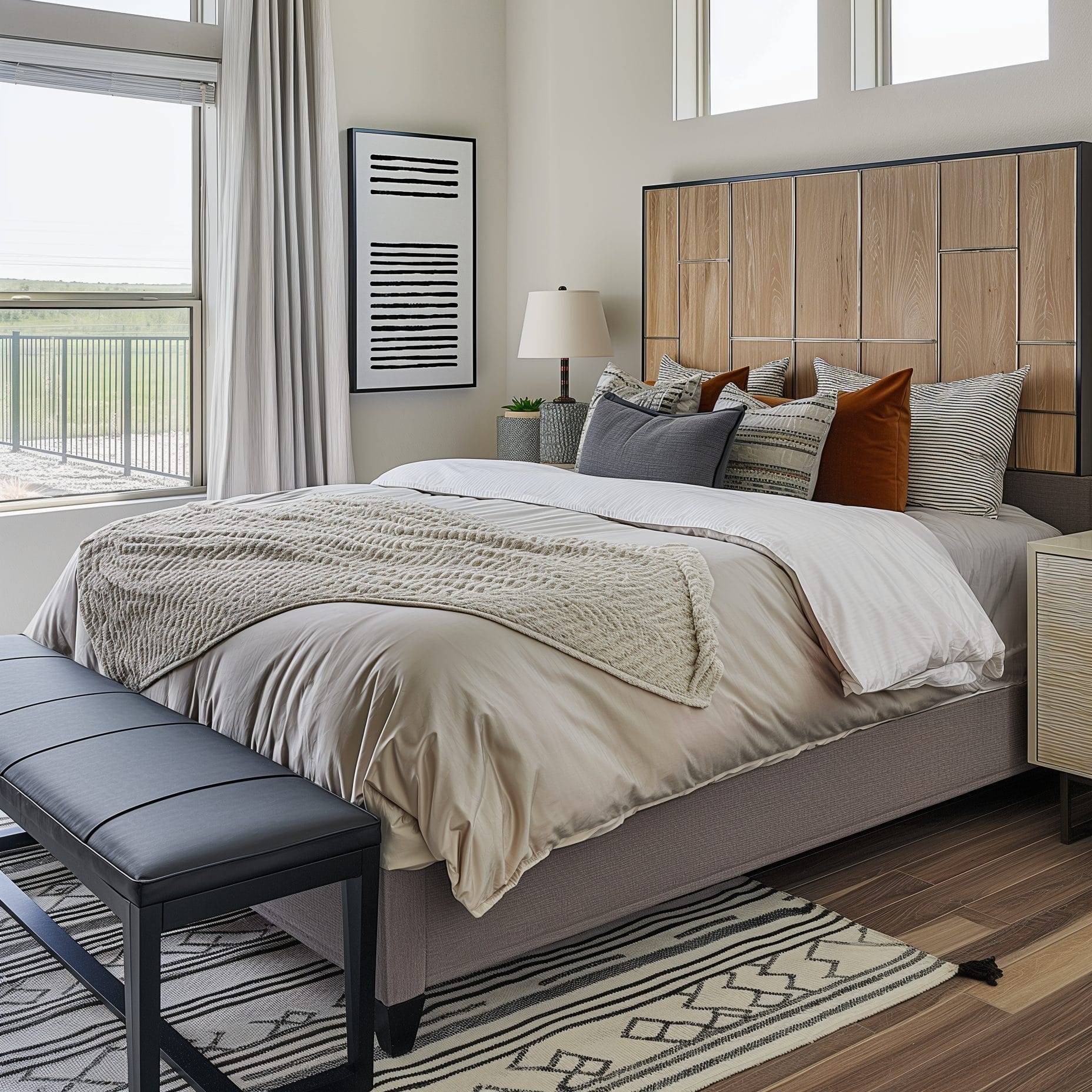 Before & After: Modern Men’s Bedroom Interior Design