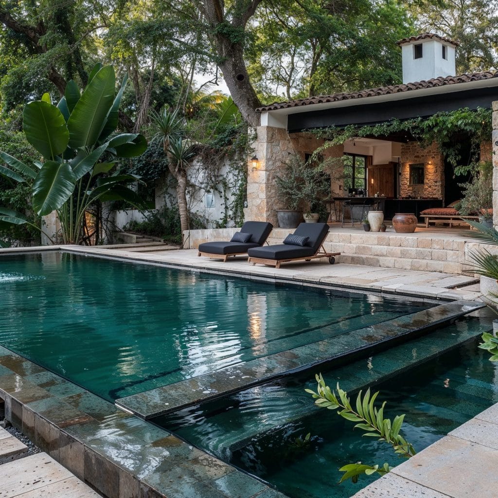 Pool bar decoration ideas by Decorilla