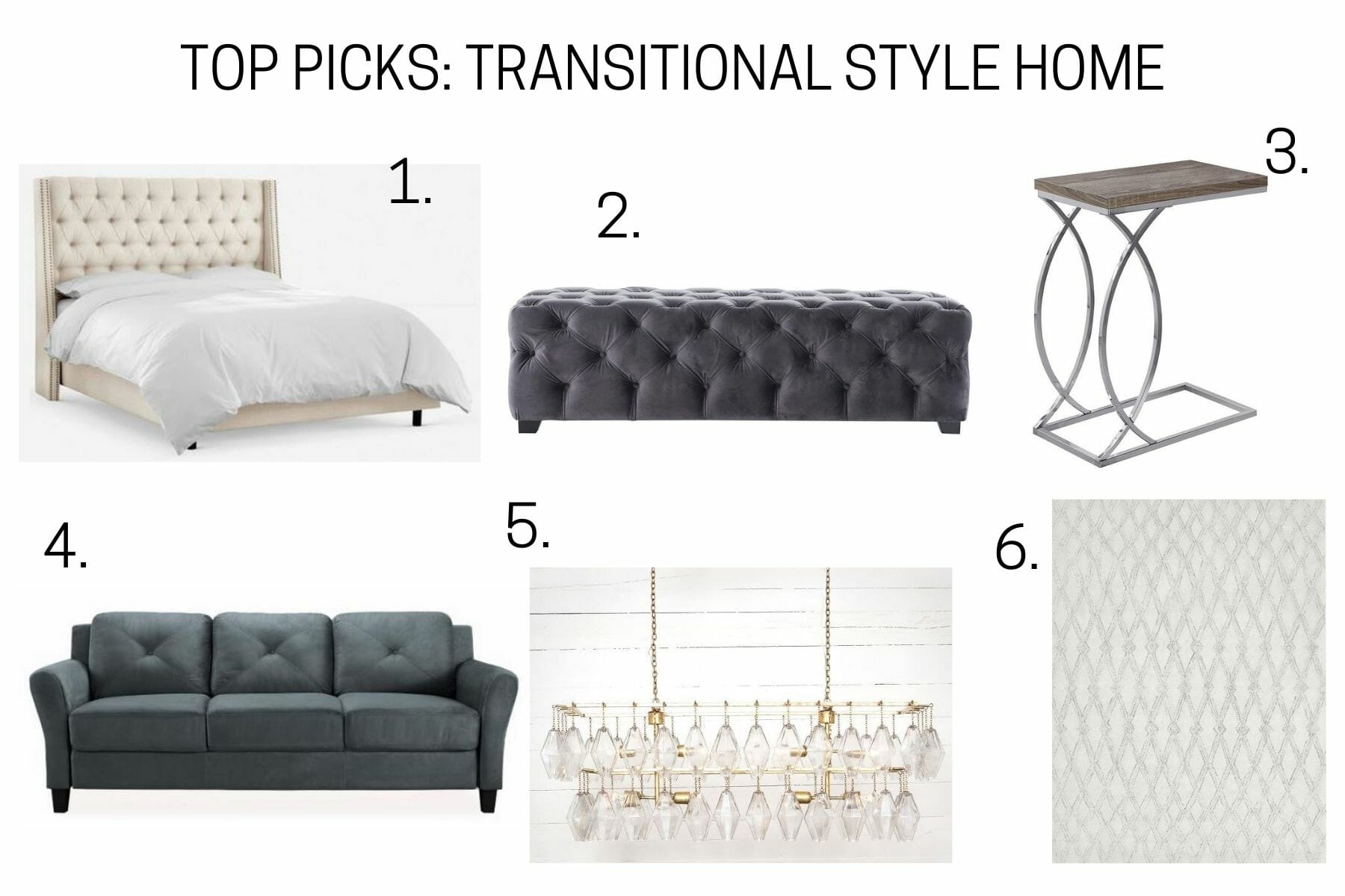 Transitional style home top picks