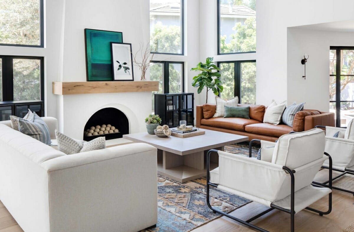 contemporary inspiration for online interior design and decorating