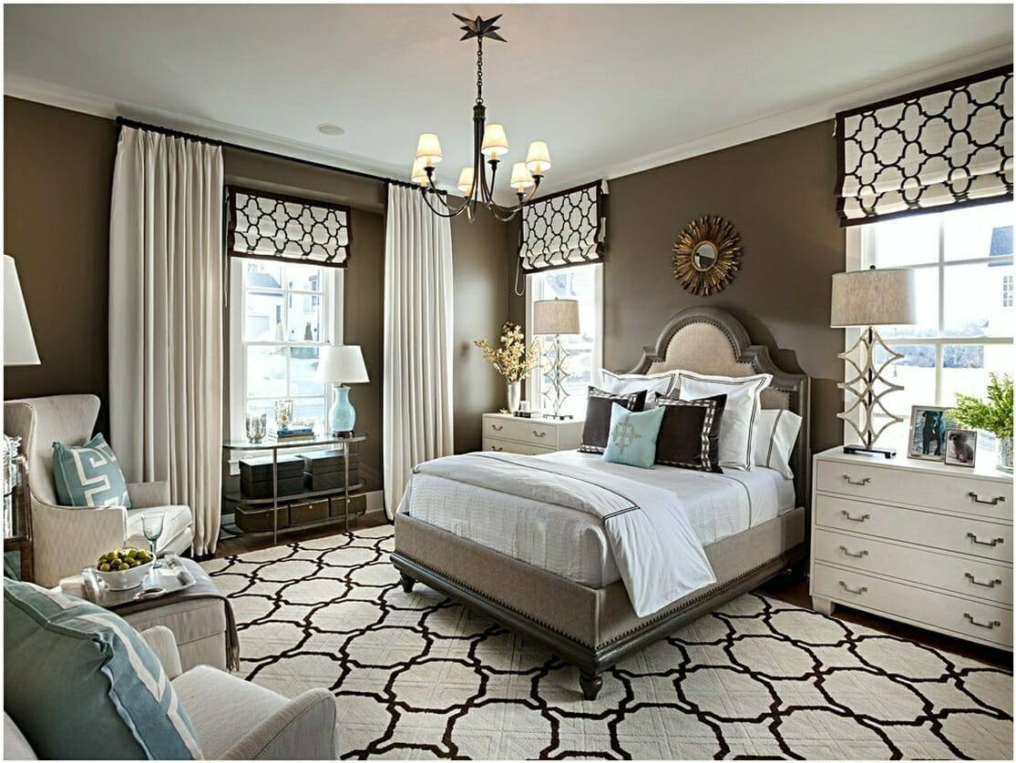 one of the top fresno interior designers geri transitional bedroom design