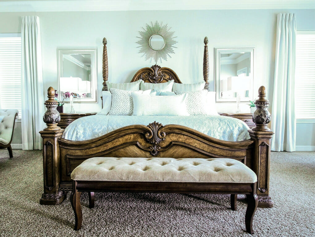 transitional bedroom interior design san antonio by carolina moncion