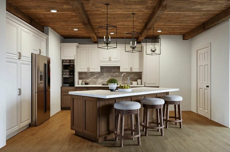 Beautiful rustic kitchen design