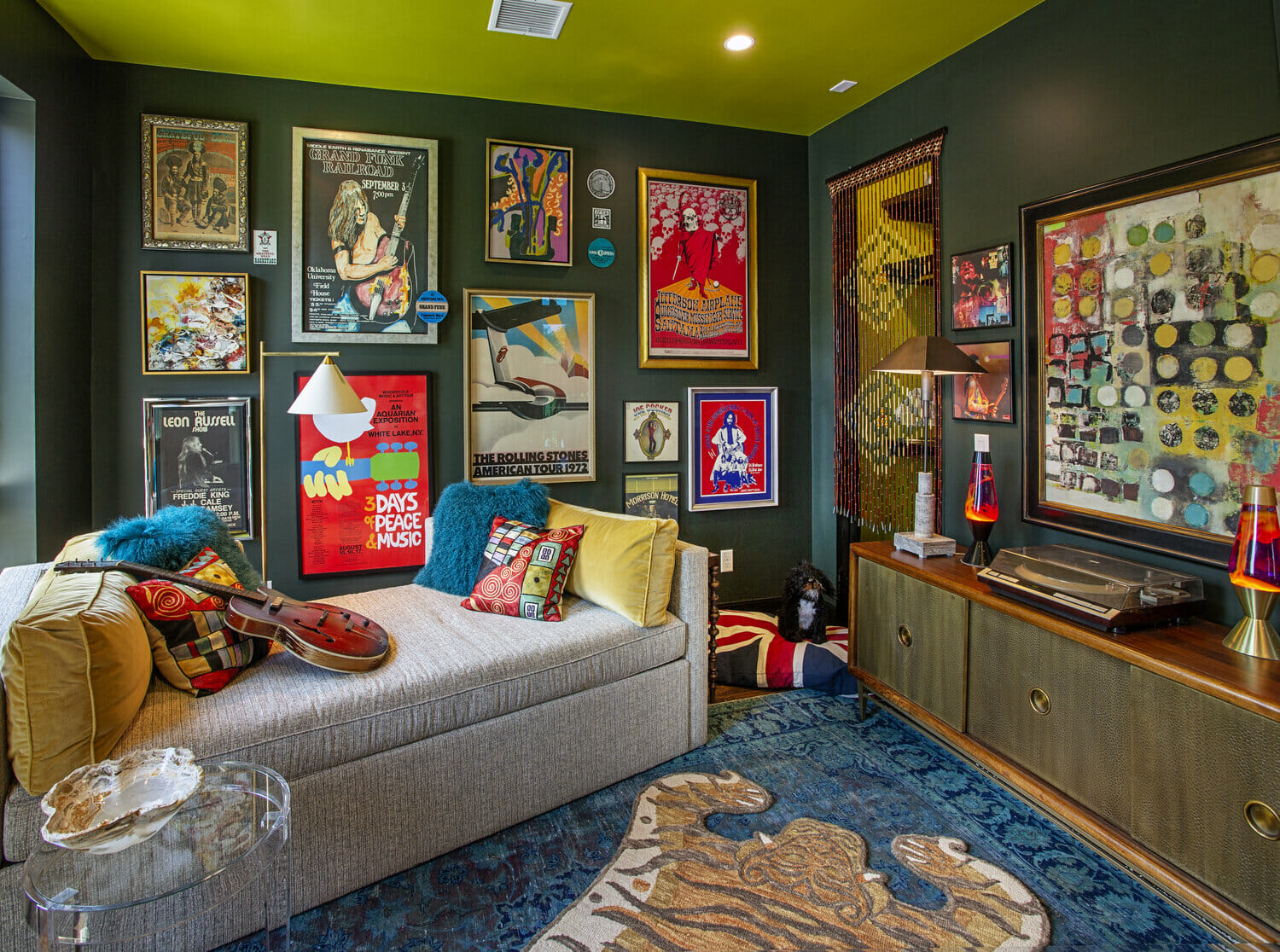 Eclectic home by one of the top Oklahoma city interior designers, Katelynn Henry