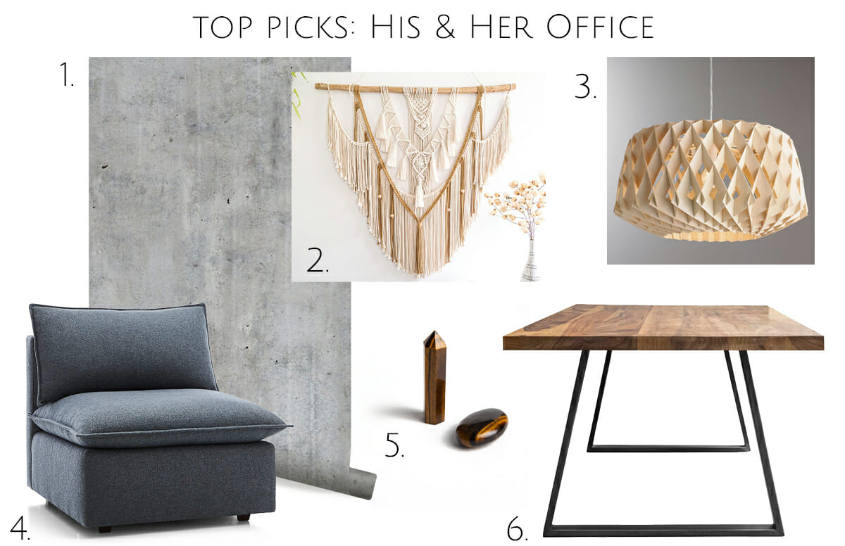 His and hers home office design top picks