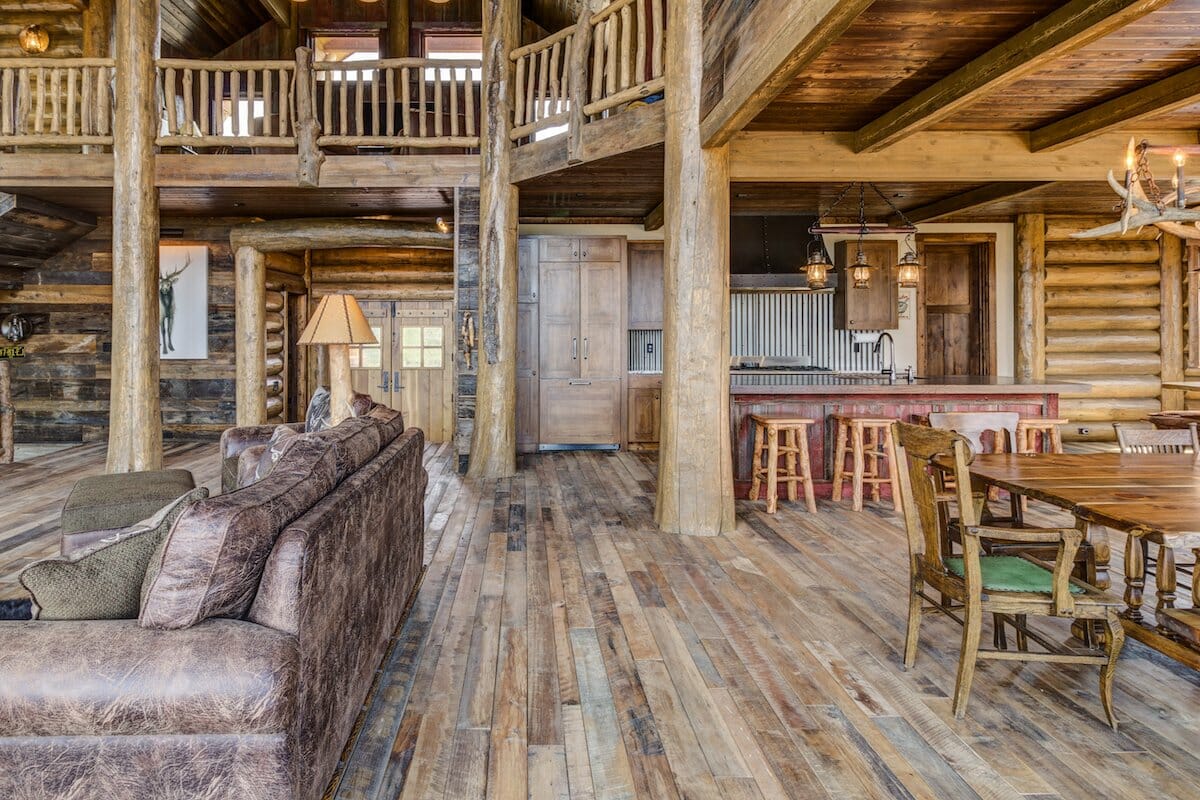 Rustic cabin design by one of the top interior decorators colorado springs
