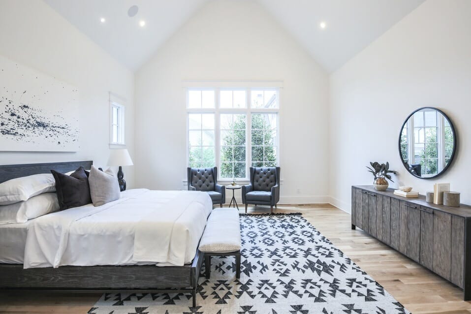 Bedroom by interior designer in Nashville Sara Ray