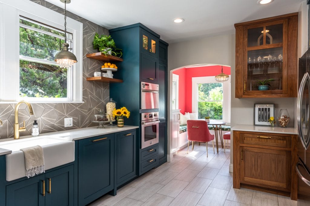 Eclectic kitchen decor by Decorilla designer, Natasha S