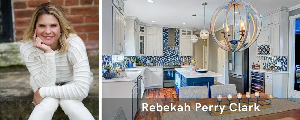 Modern kitchen decor by one of the top interior design firms in Indianapolis, R Perry Clark