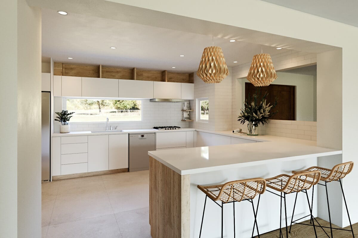 Light outlet kitchen colors