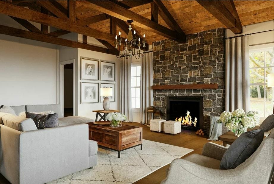 A home decor quiz style - Rustic interior by Liana S
