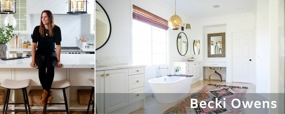 Bathroom interior designers - Becki Owens