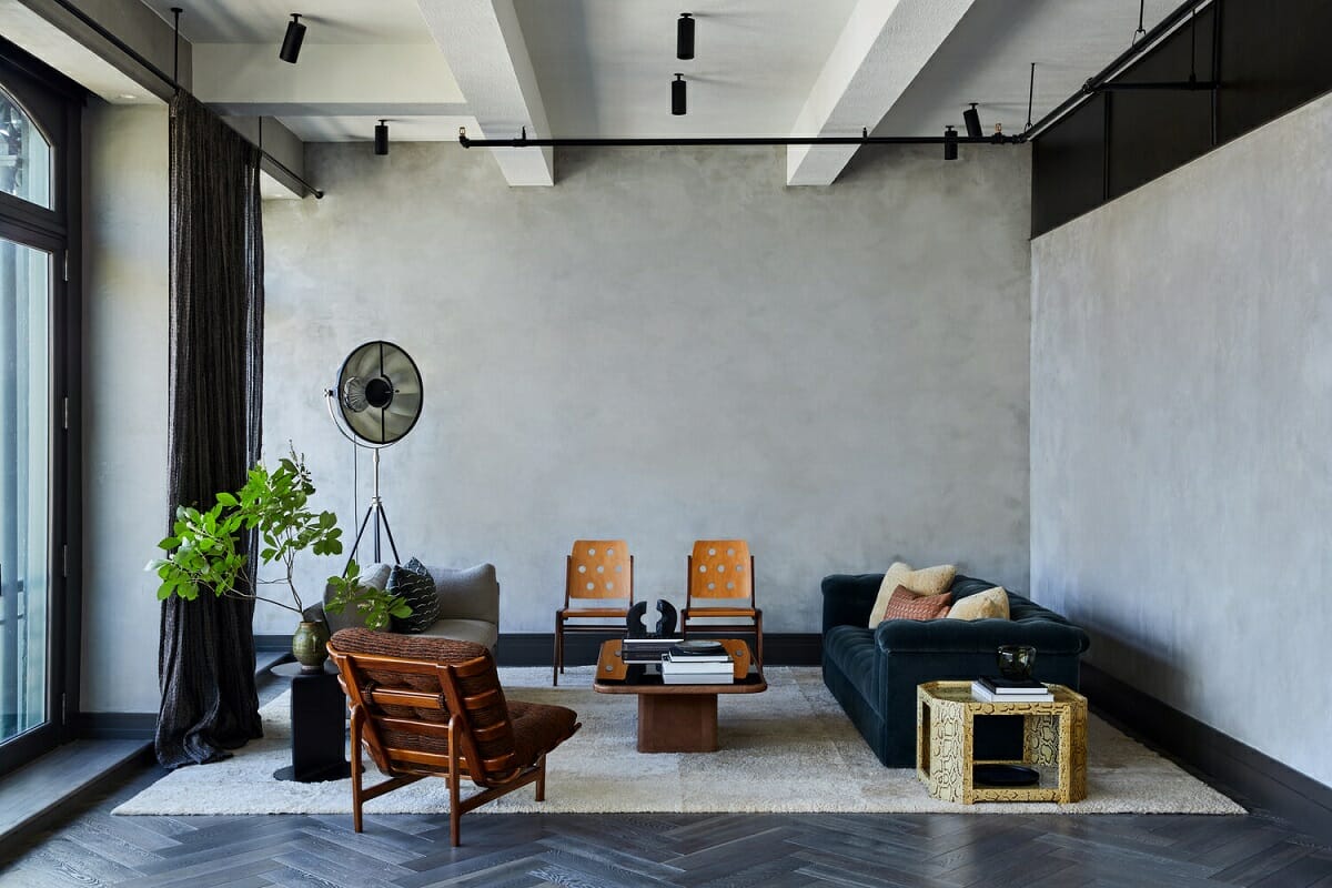 Contemporary lounge - interior design style quiz - Nicole Franzen