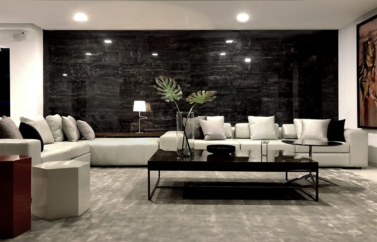 Finished basement interior design ideas by Arlen A