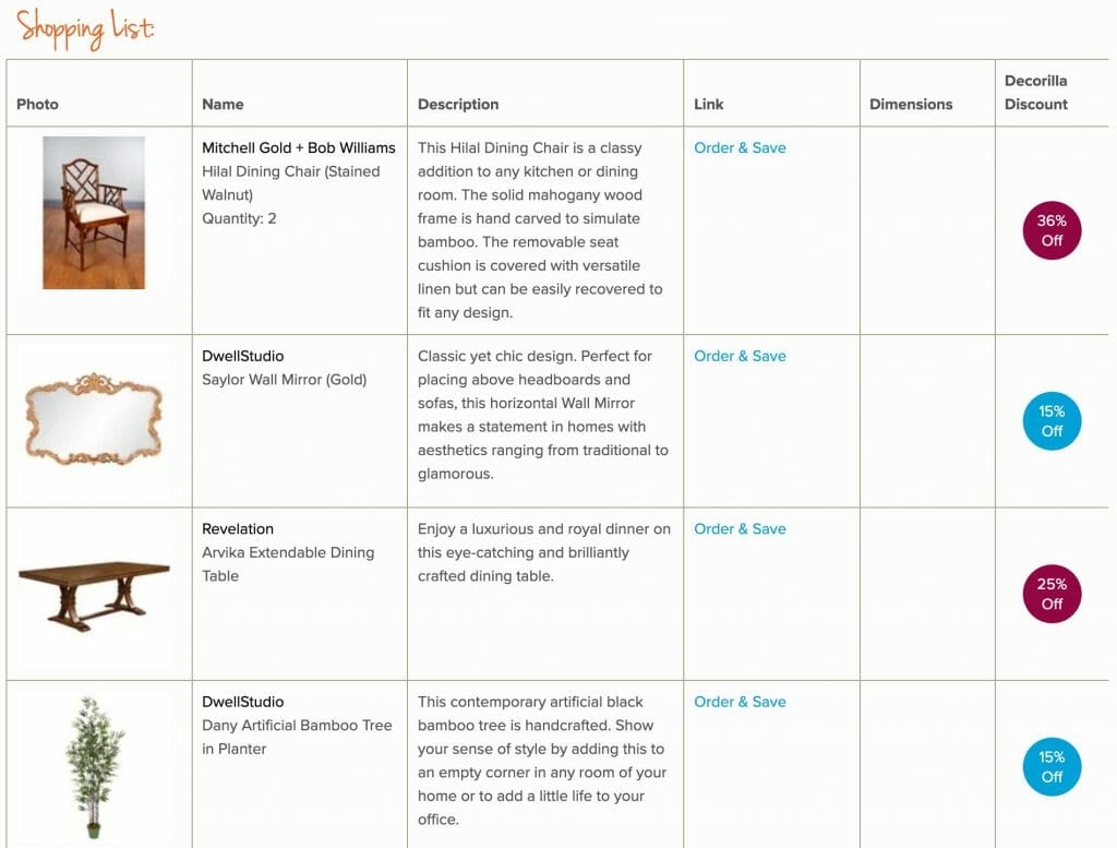 Before & After Formal Dining Room Ideas Decorilla Online Interior Design