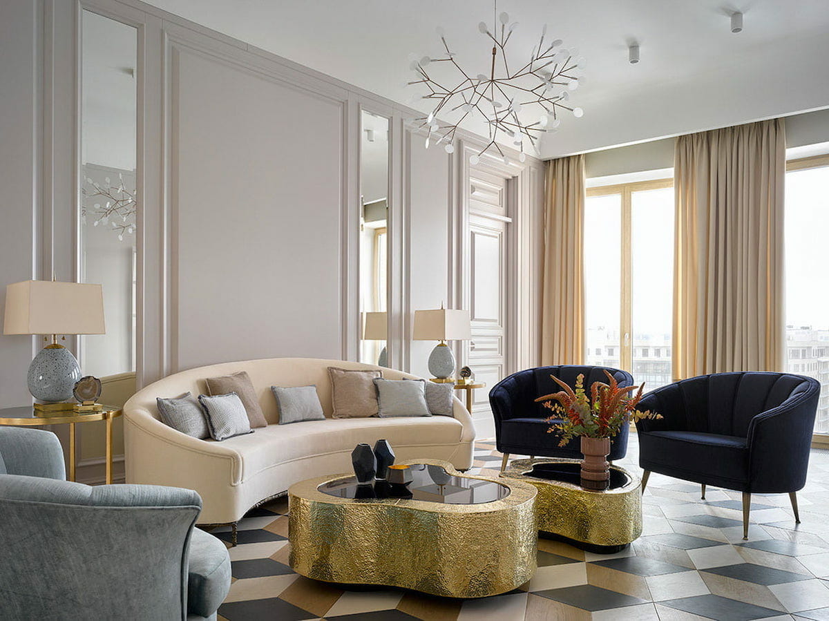 Glamorous living room ideas - Boca do lobo