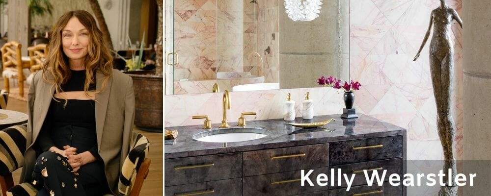 Kelly Wearstler bathroom interior