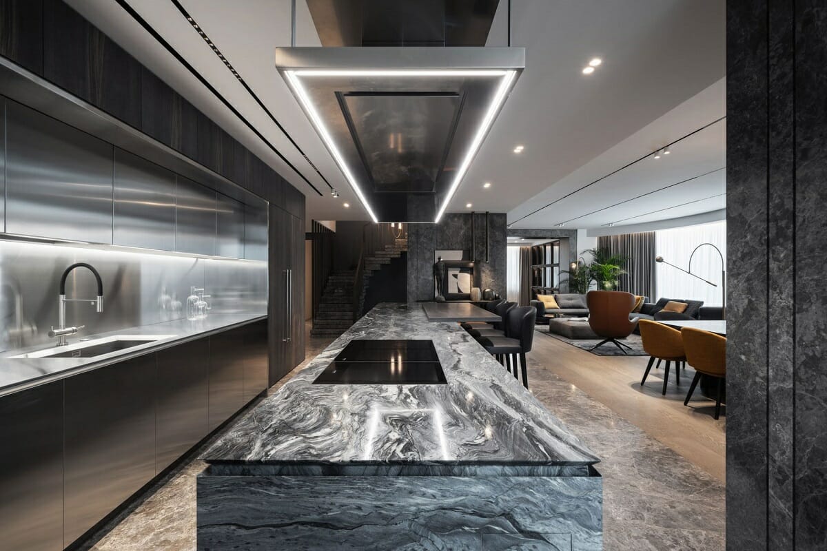 Masculine apartment décor - Yodezeen