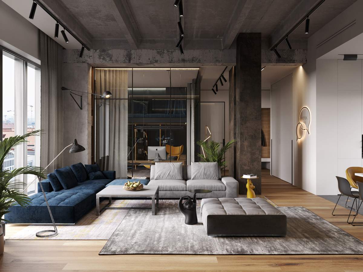 Masculine interiors - Design TV