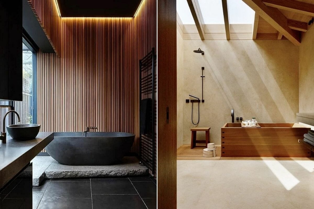 Master bathroom trends 2022 - Zen