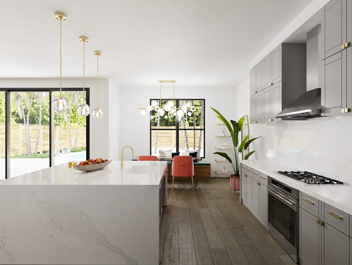 before & after: contemporary kitchen design - decorilla