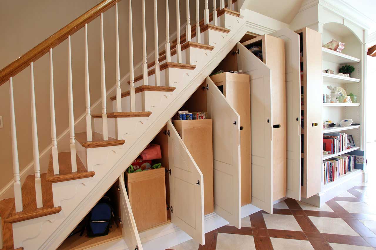 Under the stairs creative storage solutions for small spaces