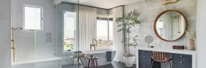luxe bathroom as 2022 bathroom trends